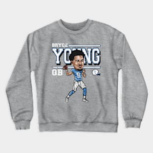 Bryce Young Carolina Cartoon Crewneck Sweatshirt